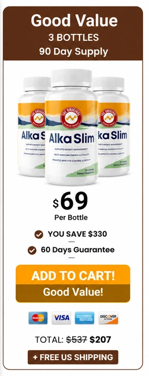 AlkaSlim  3 Bottle Price